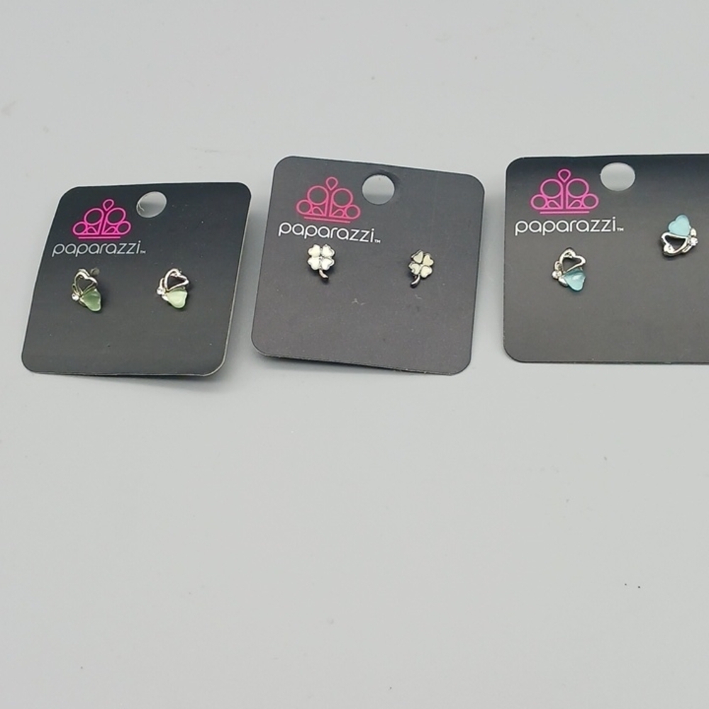 Paparazzi [3] sets of pierced earrings NWT